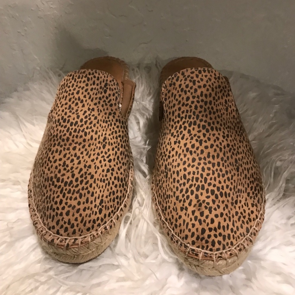 Leopard loafers